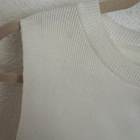 ASOS White Sleeveless Button Tank Top - Picture 3 of 5